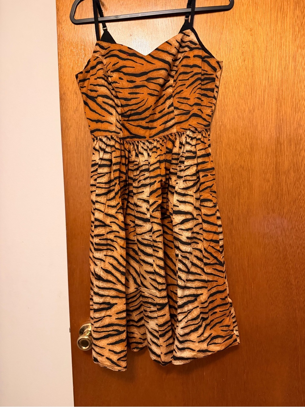 Voodoo vixen tiger printed dress